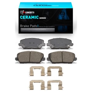 Kia Forte Brake Pads - Front - R1 Concepts - Ceramic - `14-`18